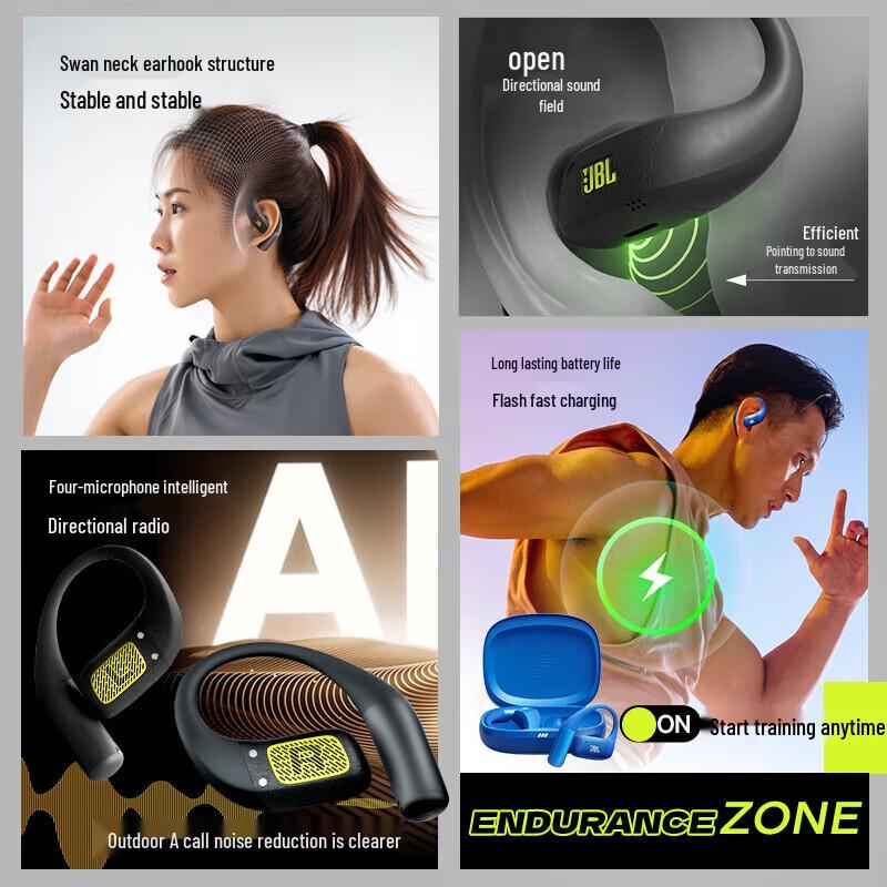 JBL Endurance Zone True Wireless Open-Ear Sports Headphones