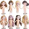 16СМ Обнаженная кукла 3D Имитация глаз 13 Шарниров Множество выражений Маленькая кукла Игрушка для девочки