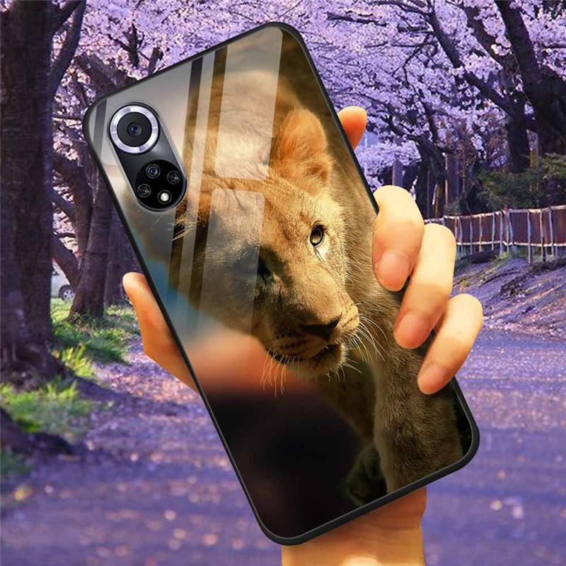 Чехол для Honor 50 Pro Закаленное Стекло Звездный Мрамор Жесткая Задняя Крышка для Телефона Huawei Honor 50 Чехлы Honor50 Защитные