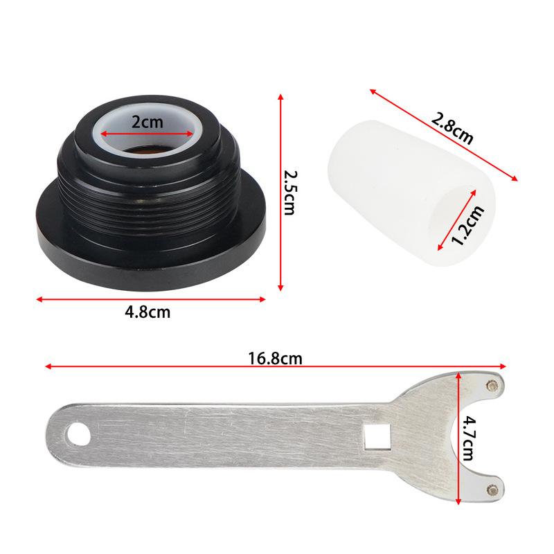HC5345 Seal Kit - Front Mount Hydraulic Steering Cylinder Seal Kit with Pin Wrench HS5157 Fit for HC5340,HC5341,HC5342 and more