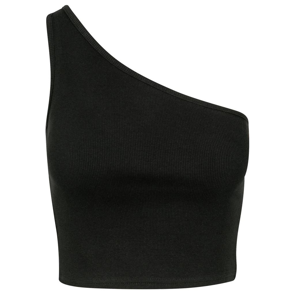 Urban Classics Womens/Ladies Asymmetric Cropped Top
