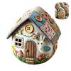 Patchwork Egg House Kit DIY Patchwork Felt Egg House Craft Kit Easter Decor