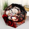 1pc Kuririn's Fiery Stance Dragon Ball Z Cartoon Umbrella, Portable 3-Fold Compact Umbrella, Suitable for Camping, Hiking and Travel, Ideal Easte