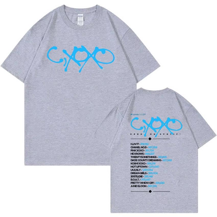 Camila Cabello C XOXO 2026 Tour T Shirt Unisex Women Fashion Cotton Short Sleeve TShirts Casual Retro Oversized Tshirt Streetwear