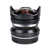 PERGEAR Ultra Fisheye Lens with Manual Fixed Focus for Fuji and Series Cameras X 7.5mm F2.8 Wide-Angle X-T1, X-T2, X-T3, X-T4, X-T20, X-T30, X-Pro2,