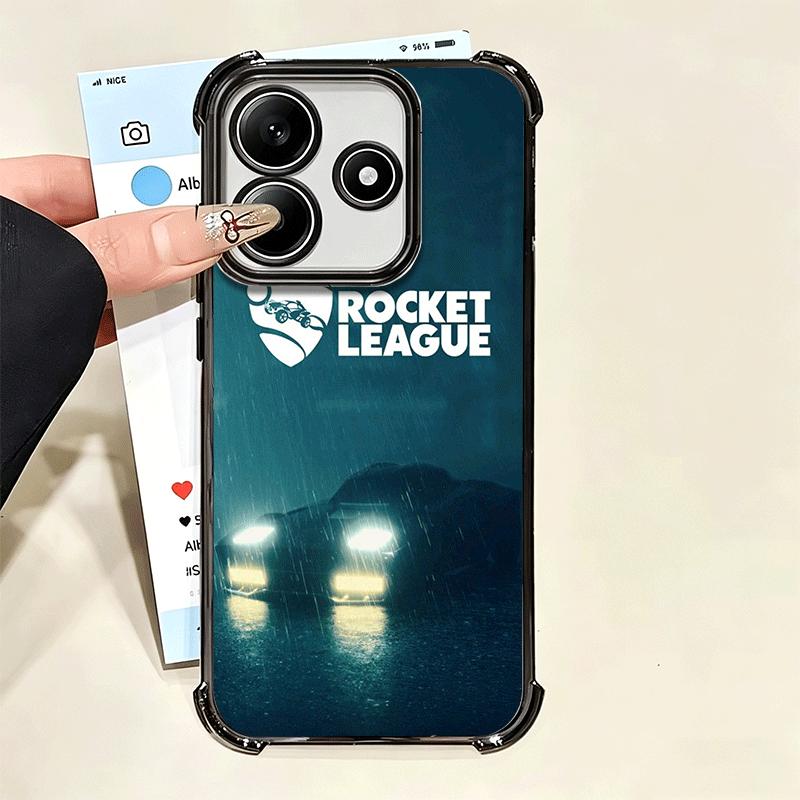 R-Rocket L-League Игровой Мягкий Чехол Для Телефона Для Xiaomi Poco X7 X8 Pro Max X6 X5 X3 F8 Ultra F7 M8 M7 M5S Redmi 15C 15A 15 14C 13C 12C