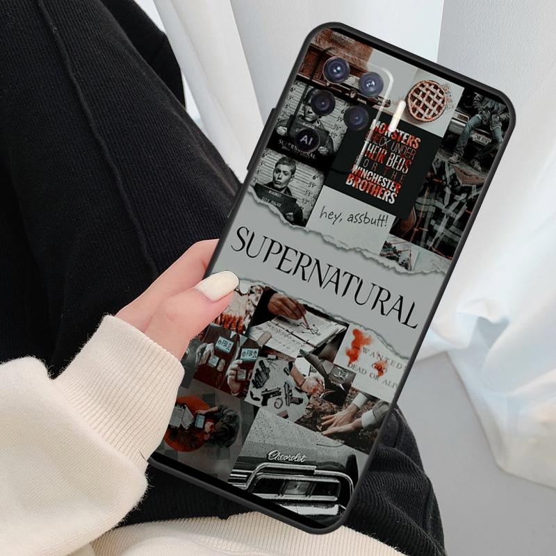 Сверхъестественный чехол для Oppo A96 A76 A16 A60 A98 A58 A78 A18 A38 A80 A40 A77 A57 A17 A74 A54 A94 A15 A5 Pro
