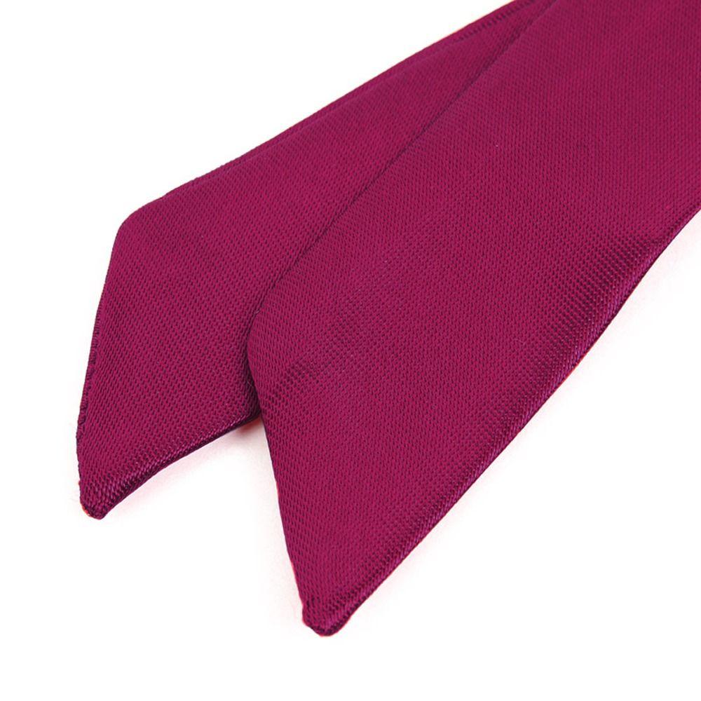 Vintage Satin Bow Tie Elegant Ribbon Fashion Fancy Necktie