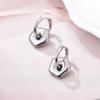 Stainless Steel Round Star Moon Heart Pendant Hoop Earrings for Women Fashion Classic Y2K Jewelry Gold Silver Color Earring