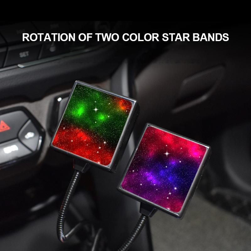 Автомобильный салон крыша атмосфера звездное небо лампа светодиодный проектор звездное небо ночник автомобильные аксессуары освещение декоративная лампа салона