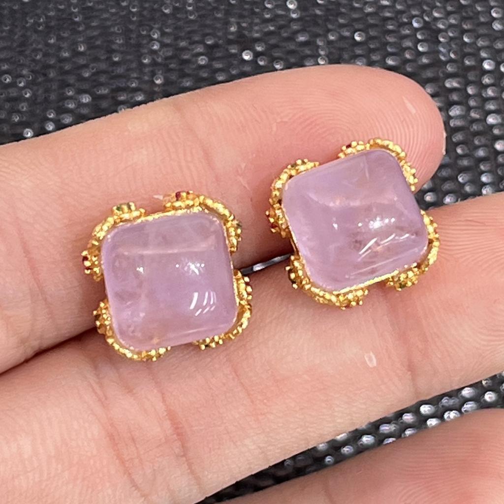 1 шт., Подвеска из натурального камня и кристалла с золотыми акцентами, Квадратные кварцевые шармы, 1,1×1,1 см, для аксессуаров для ожерелья своими руками, Изготовления ювелирных изделий, Рождественский подарок