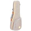 Ukulele Bag, Guitar Case, Gig Bag, Cotton Linen Woven Fabric, Thick Backpack, Ukulele Storage Case (21/23 Inch Universal Type)