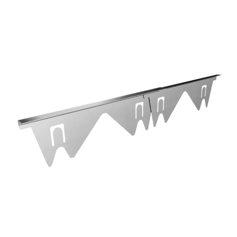 Пара Накладки для кухонной плиты, закрывающие зазоры, Стальные щитки для зазоров духовки, Легко очищаемые боковые наполнители для плиты, Набор наполнителей для боковых зазоров плиты