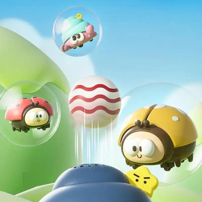 Игрушка «Дующий шар» для младенцев и малышей, божья коровка, парящий шар, воздуходувка, подвесные игрушки, тренировка внимания, раннее образование, развивающая игрушка