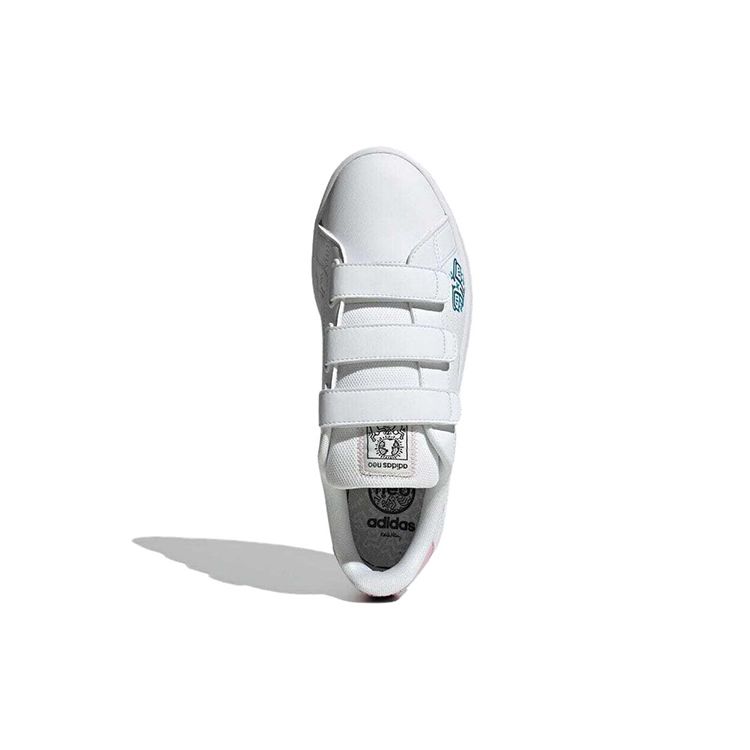 adidas Keith Haring X  Neo Advancourt Базовые Удобные Повседневные Прочные Низкие Кеды для Скейтбординга Унисекс Кроссовки Белые GX3675