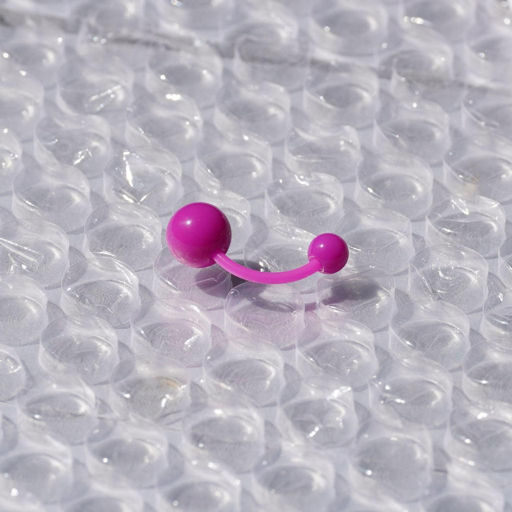 Акриловые конфетные цвета УФ мягкие украшения для пирсинга пупка