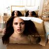 Новый фильм Сумерки Постельный комплект Любовь Набор пододеяльника Наволочка Фильм Односпальный Двуспальный Кинг Полный размер Мягкое постельное белье для женщин Подростков