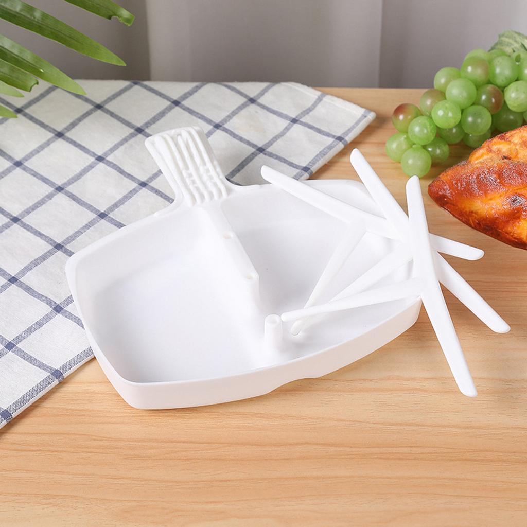 Microwave Bacons Cooker Tray Rack Bacons Cooking Tool For Crisp Breakfast Meal