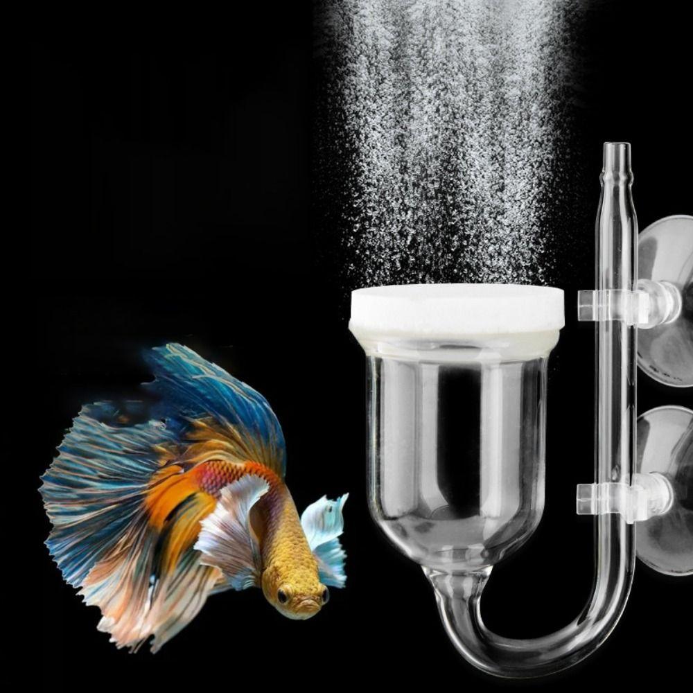 Efficient Oxygenating Transparent CO2 Diffuser Purifier Aquarium Atomizer Aquarium Use