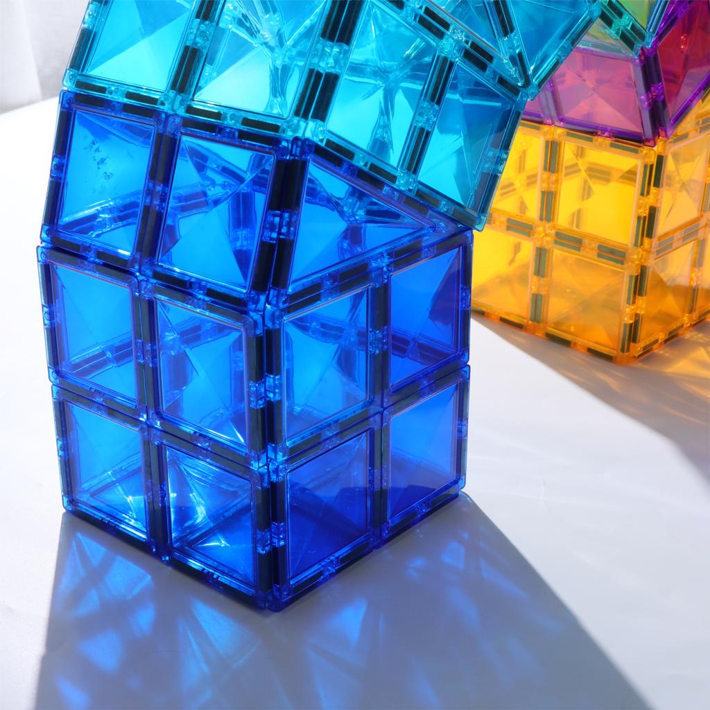 Магниты Строительные блоки 3D Diamond Магнитные плитки Машины Конструктор Stem Развивающие игрушки для детей Мальчик Девочки Возраст 3 4 5 6 7 8