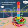 Plastic Ring Toss Game for Adults and Kids - Street Stall Night Market Edition