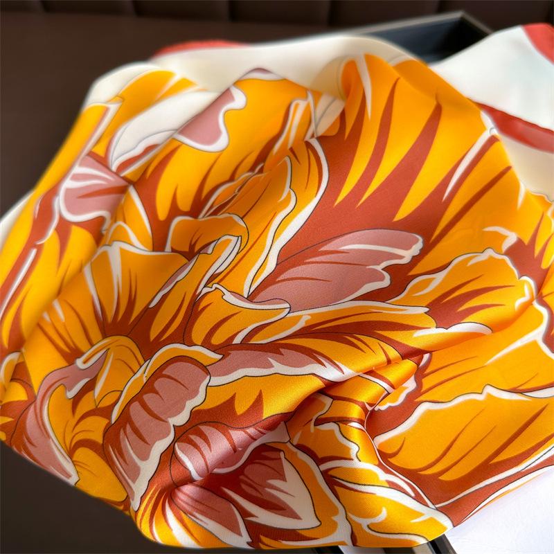 70 * 70 см новый шелковый маленький квадратный шарф для защиты шеи женщин профессиональный шарф универсальный шарф для волос шарф