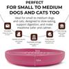 Slow Feeder Dog Bowls, Anti-Choking, Puzzle Silicone Dog Feeding Bowls with Non-Slip Base, Dishwasher Safe, BPA-Free Slow Eating Dog Bowl for Medium t