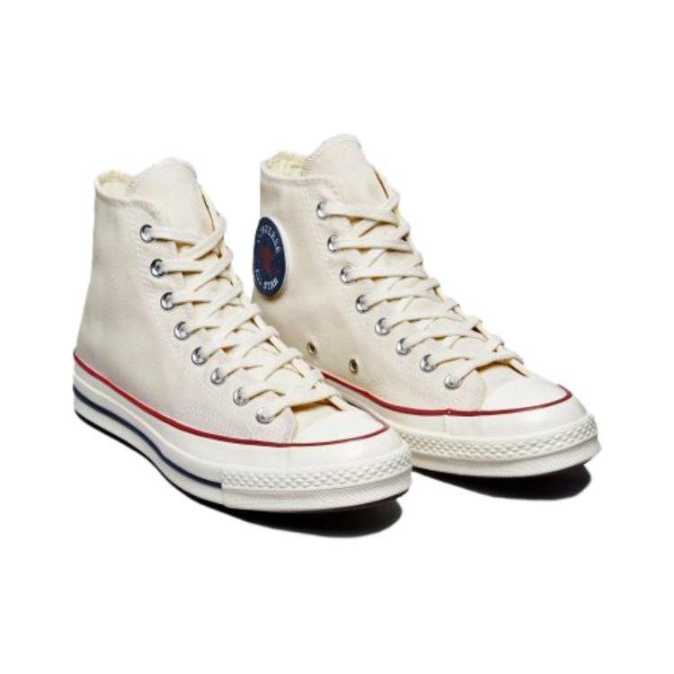 Converse Кеды Chuck 70 High Бежевые Унисекс Коричневый Темно-синий 169894C