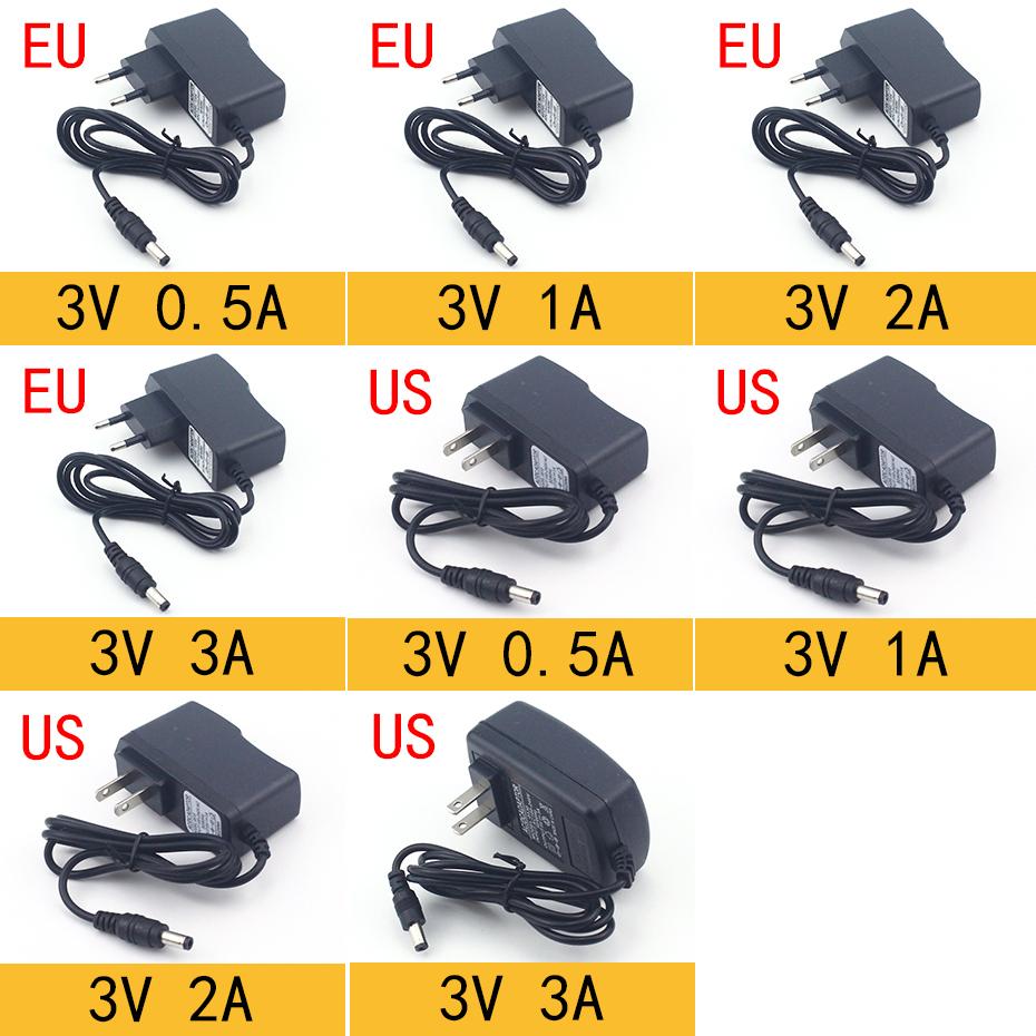 Сетевой адаптер питания AC 110-240V DC 3V 5V 6V 9V 12V 15V 24V 0.5A 1A 2A 3A 5A 6A 8A Универсальный блок питания Зарядное устройство Адаптер EU US для светодиодной подсветки Расходомер воздуха 3