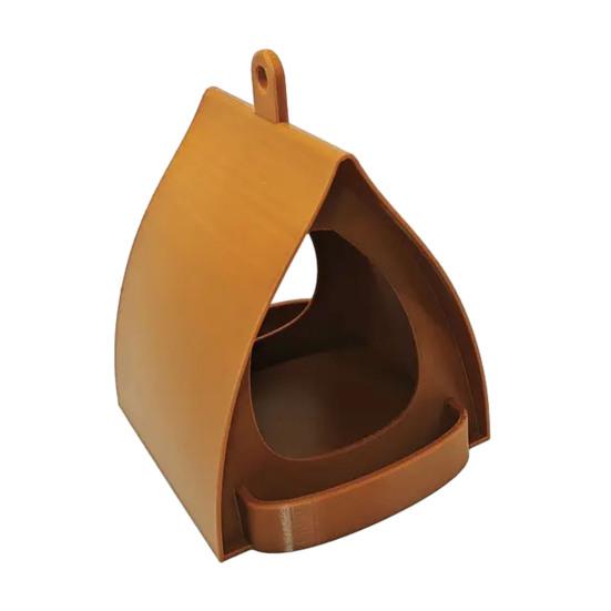 Подвесная кормушка для птиц большой вместимости, уличная кормушка для птиц, скворечник, садовая кормушка для птиц для воробьев, зябликов, балкона, двора, крыльца