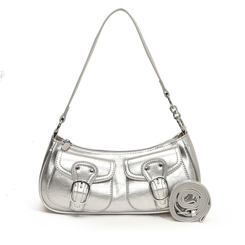 Сумка под мышкой в стиле локомотива женская 2025 новая модная сумка через плечо высококлассная трендовая повседневная сумка-мессенджер женская