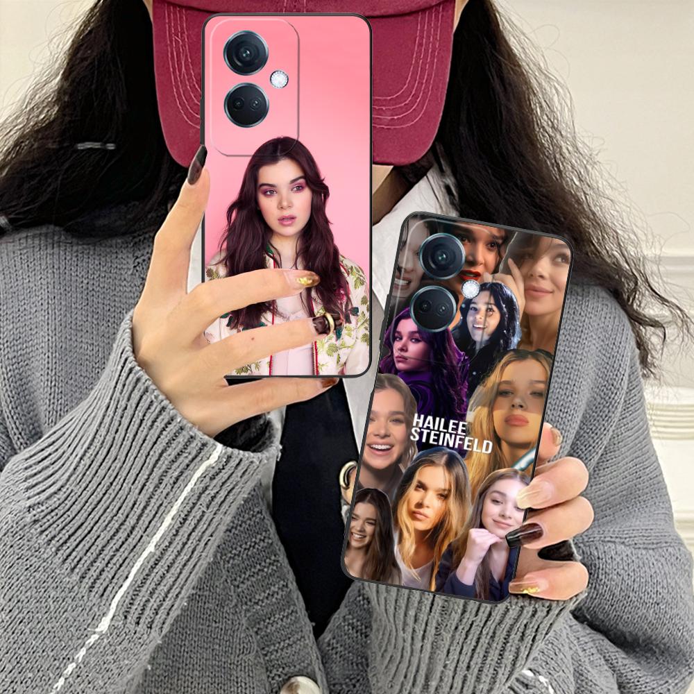 Hailee Steinfeld Matte TPU Mobile Phone Case for OPPO Find X9 X8 X7 X6 X5 X3 X2 Plus s Pro Ultra Lite Colorful Printing Cover