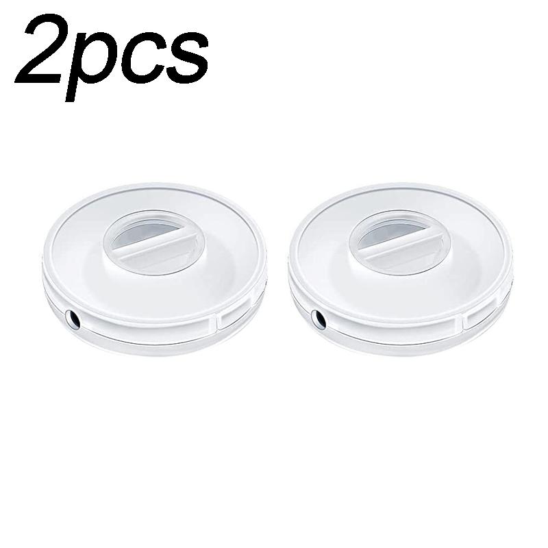 Transparent Round Wire Winder Box Cable Management Retractable Cord Organizer Portable Usb Charger Holder Earphones Cord Storage