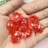 Accessories Handmade Jewelry Making for Bracelet Necklace 20Pcs 15.5mm Loose Beads DIY Pendant Acrylic Flower  Beads