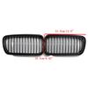 RM-CAR Pair Front Kidney Grille Single Slat Grill Grille For BMW E38 7 Series 4-Door 740i 740iL 750iL 1998-2001 Racing Grills