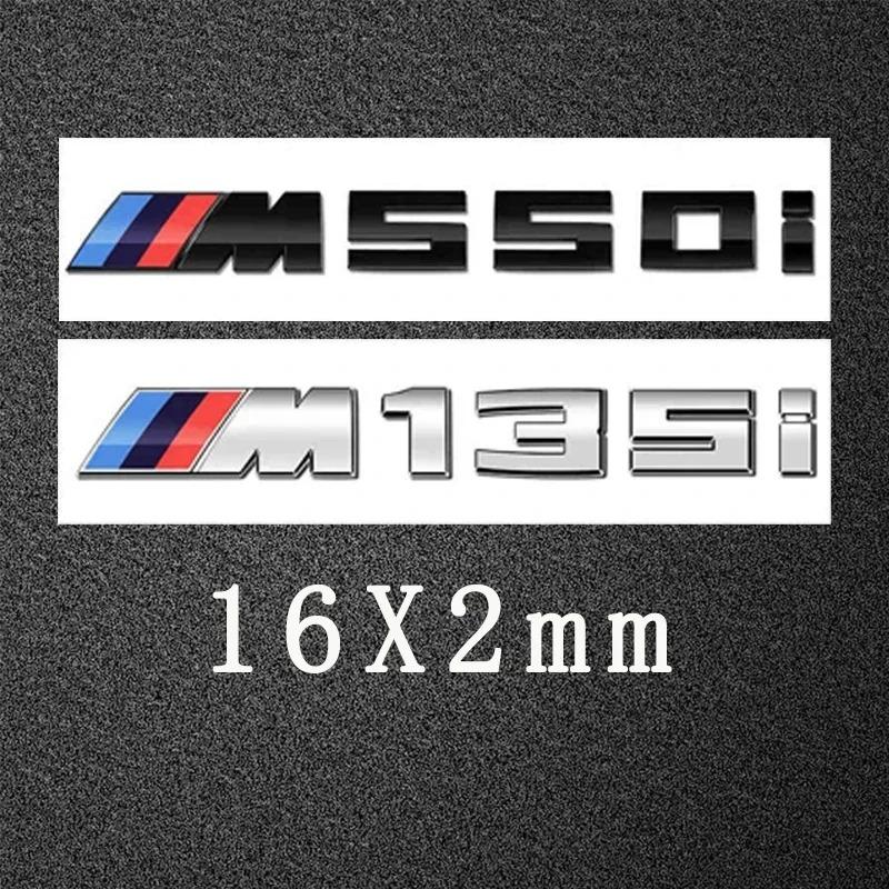 3D ABS Car M Logo Sticker Rear Trunk Emblem Badge for BMW M125i M135i M140i M235i M240i M320i M330i M340i M350i M440i - ABS Mate IJ1