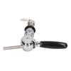 Beer Keg Tap Stainless Steel Spheroidal Flow Rate Control Beer Tap Faucet for Bar Home