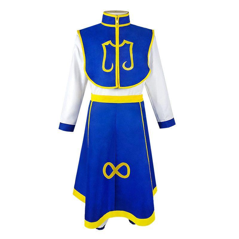 Full-Time Hunter Cosplay Costume Kurapika Cosplay Anime Uniform Performance Outfit Men's Full Set Performance Costume