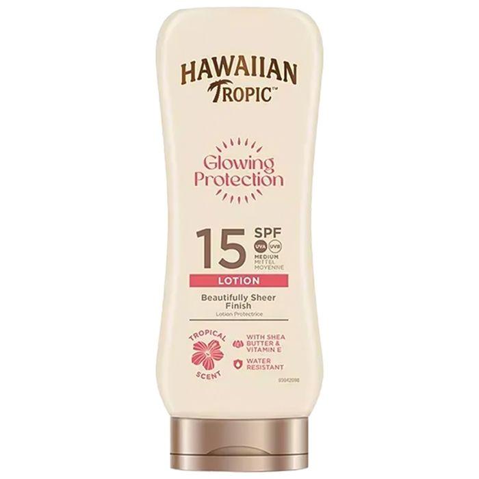 Lotion Solaire - Hawaiian Tropic - SPF 15 - 180 Ml - Hypoallergénique - Protection UVA/UVB