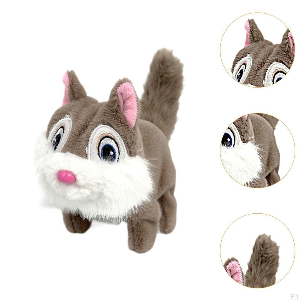 Electric Plush Toy Companion Animal Animated Sound Interactive Toys Electronic Pet Stuffed