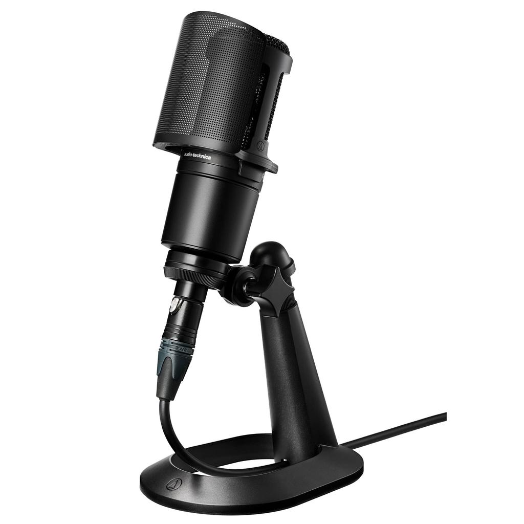 AT8703 Microphone Desktop Microphone Stand with Adjustable Angle for and Karaoke with Audio-Technica Stand, Gameplay, Streaming, Recording,