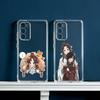 Чехол для телефона 'Благословение Небесного Чиновника' для Samsung Galaxy S24 S25 S23 S22 S21 Plus S24 S25 Прозрачный чехол-крышка