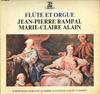 LP Record JEAN-PIERRE RAMPAL, MARIE-CLAIRE AL - Flute Et Orgue OS2716RE ERATO 1972 Japan Classical Used