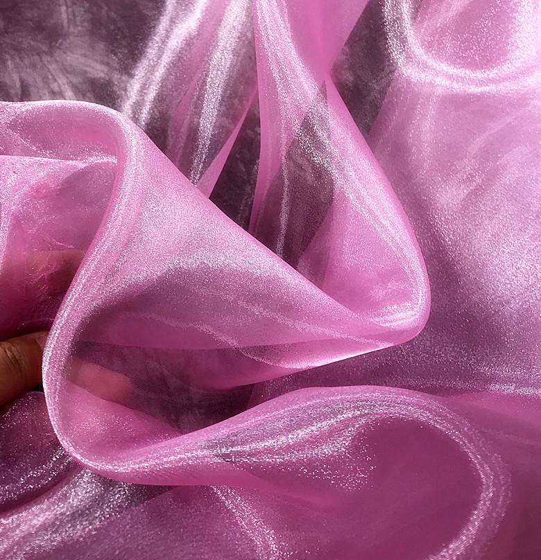 Пряжа «Яркий кристалл» Матовая Водная сетка Высококачественная Свадебная ткань Хрустящая Органза Дизайнерская ткань DIY Сцена Свадебное украшение