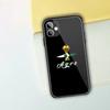 Чехол для телефона FAF Albania DZ для iPhone 13 12 11 XS X 8 7 6 Plus Mini Pro Max SE, черный, из поликарбоната, TPU, из стекла