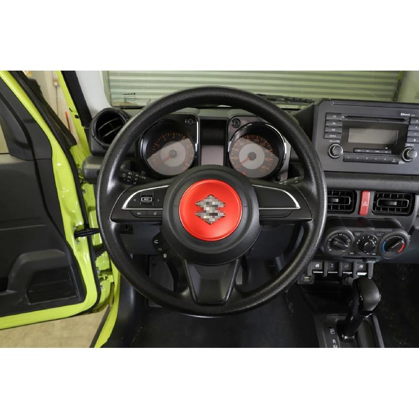 Украшение кнопок рулевого колеса автомобиля для Suzuki Jimny JB64 JB74 2022 2023, аксессуары для интерьера из алюминиевого сплава