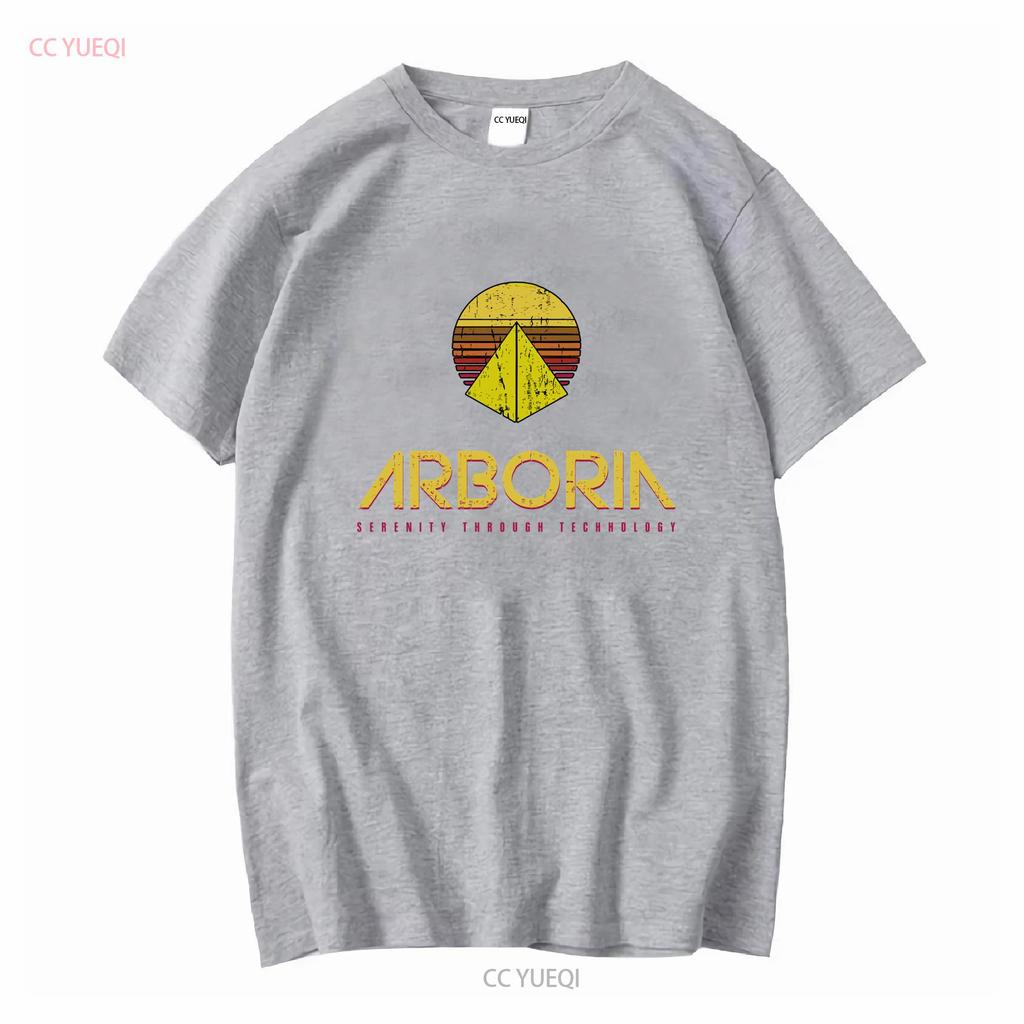 Arboria T Shirt long or short sleeves vintage Washed Stylish streetwear graphic Casual designer clothes Versatile homme fashion