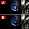 Для Toyota RAV4 XA50 2019 2020 2021 2022 2023 2024 RAV 4 гибридный автомобиль ABS двигатель кнопка запуска и остановки кольцо крышка отделка наклейка