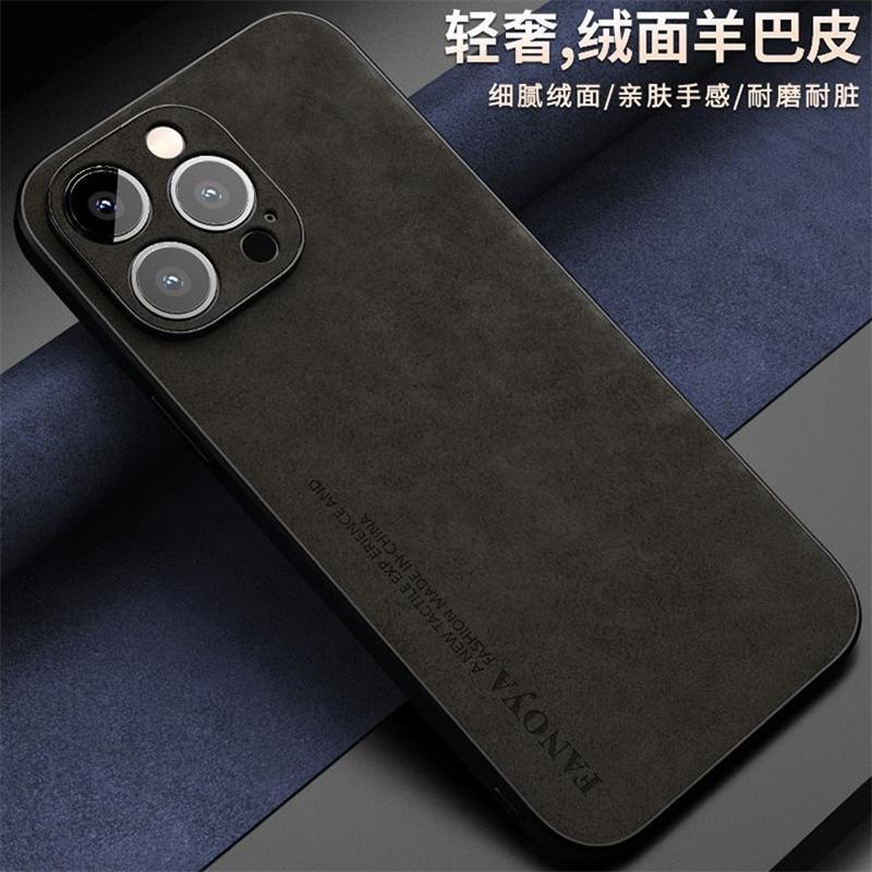 Чехол Для iPhone 16 Pro Max 15 Plus 14 13 12 Mini 11 Роскошный Кожаный Силиконовый Чехол Для iPhone16 Защитный Корпус Ударопрочный Бампер
