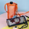 Cup Accessories Water Cup Bag With Retractable Strap Cup Sleeve Pouch Portable Visible Bag Sport